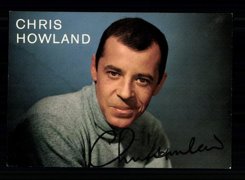 Chris howland cartolina - howland,