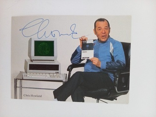 Chris howland autografo - chris,