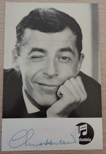 Autografo cantante attore - autografo,