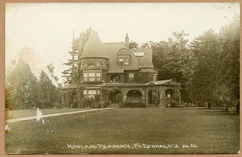 Cartolina howland residence - howland,